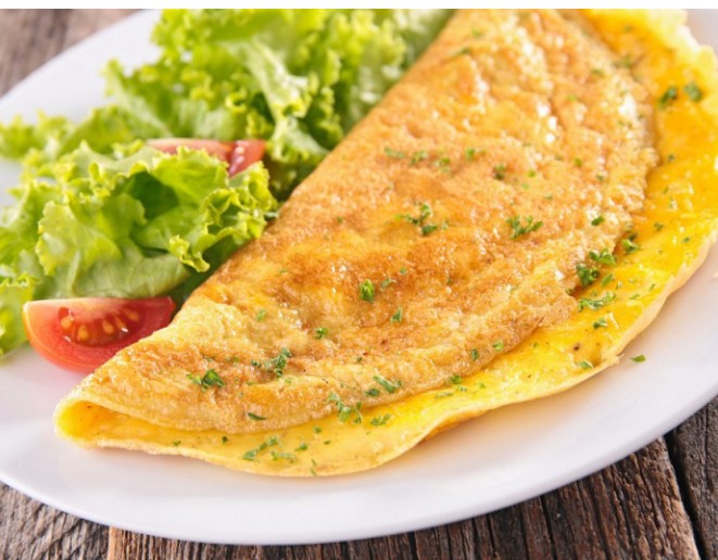 Omelette aux herbes