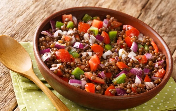 Salade de lentilles